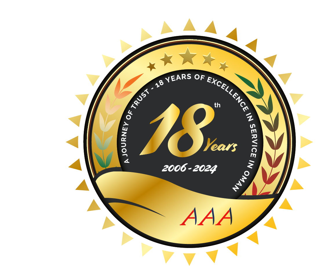 AAA United Oman 18 years Experience